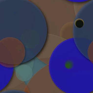 Daire saydam arka plan - eğilim seamless modeli.