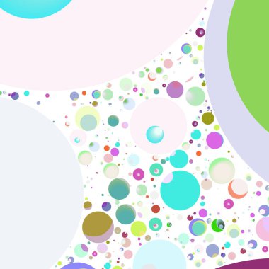 Çok renkli geometrik daire arka plan seamless modeli.