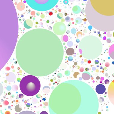 Daire saydam arka plan - eğilim seamless modeli.