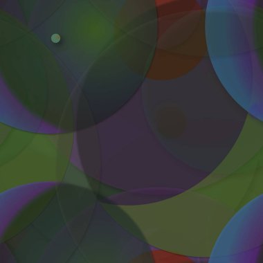 Çok renkli geometrik daire arka plan seamless modeli.