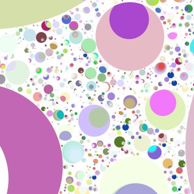 Çok renkli geometrik daire arka plan seamless modeli.