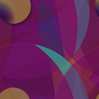 Çok renkli geometrik daire arka plan seamless modeli.