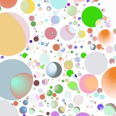 Daire saydam arka plan - eğilim seamless modeli.