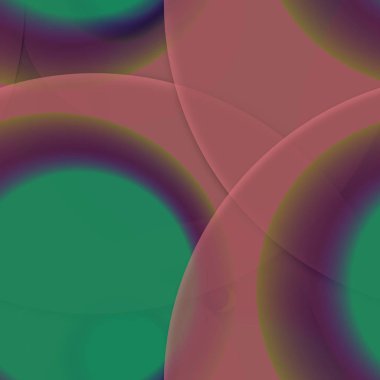 Çok renkli geometrik daire arka plan seamless modeli.