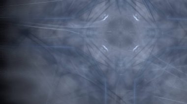 Fantezi kaotik renkli fraktal desen. Soyut Fraktal şekiller. 3D render resimde arka plan veya duvar kağıdı.