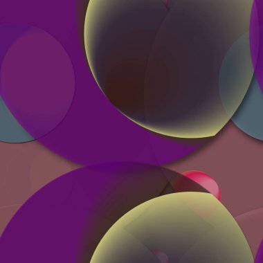 Daire saydam arka plan - eğilim seamless modeli.