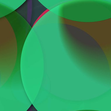 Çok renkli geometrik daire arka plan seamless modeli.