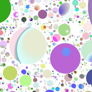 Çok renkli geometrik daire arka plan seamless modeli.