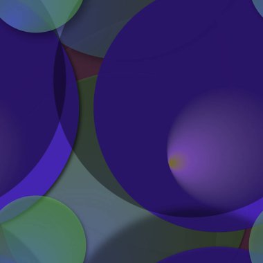 Çok renkli geometrik daire arka plan seamless modeli.