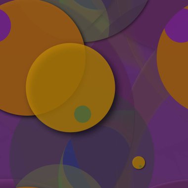 Çok renkli geometrik daire arka plan seamless modeli.