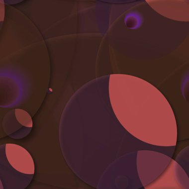 Çok renkli geometrik daire arka plan seamless modeli.