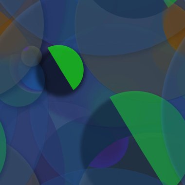 Çok renkli geometrik daire arka plan seamless modeli.