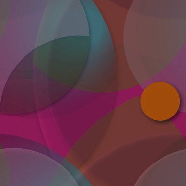 Çok renkli geometrik daire arka plan seamless modeli.