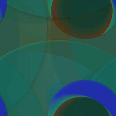 Çok renkli geometrik daire arka plan seamless modeli.