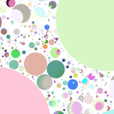 Daire saydam arka plan - eğilim seamless modeli.