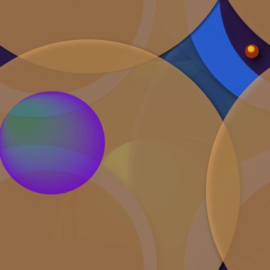 Daire saydam arka plan - eğilim seamless modeli.