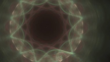 Fantezi kaotik renkli fraktal desen. Soyut Fraktal şekiller. 3D render resimde arka plan veya duvar kağıdı.