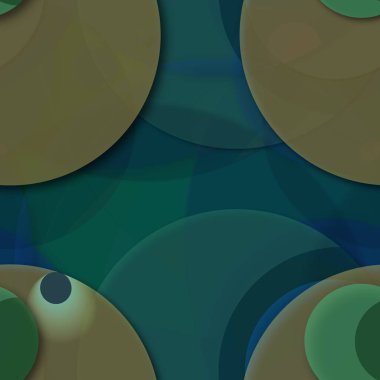 Daire saydam arka plan - eğilim seamless modeli.