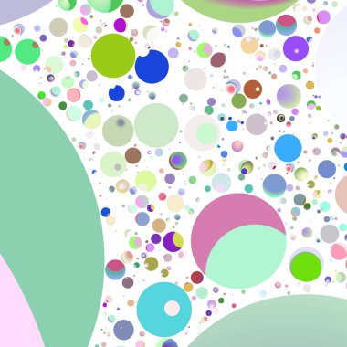 Daire saydam arka plan - eğilim seamless modeli.