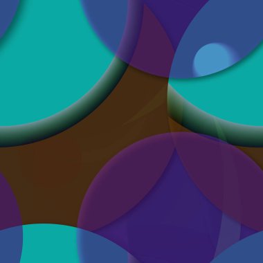 Çok renkli geometrik daire arka plan seamless modeli.