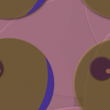 Daire saydam arka plan - eğilim seamless modeli.