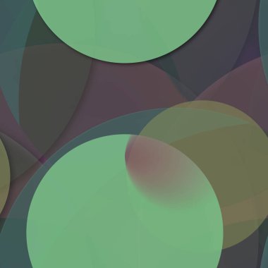 Çok renkli geometrik daire arka plan seamless modeli.