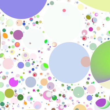 Çok renkli geometrik daire arka plan seamless modeli.