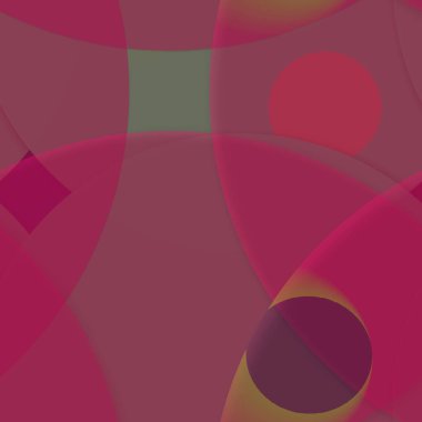 Çok renkli geometrik daire arka plan seamless modeli.