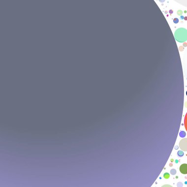 Çok renkli geometrik daire arka plan seamless modeli.