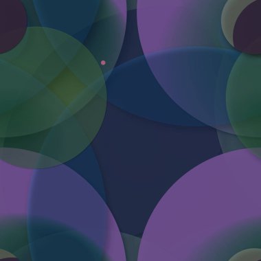 Çok renkli geometrik daire arka plan seamless modeli.