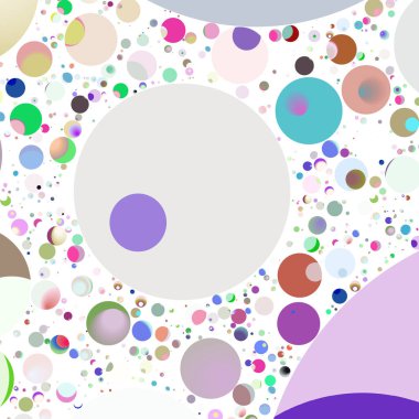 Daire saydam arka plan - eğilim seamless modeli.