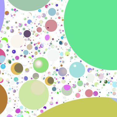 Daire saydam arka plan - eğilim seamless modeli.