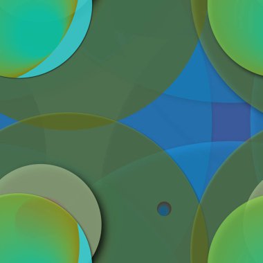 Çok renkli geometrik daire arka plan seamless modeli.