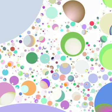 Daire saydam arka plan - eğilim seamless modeli.