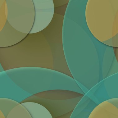 Çok renkli geometrik daire arka plan seamless modeli.