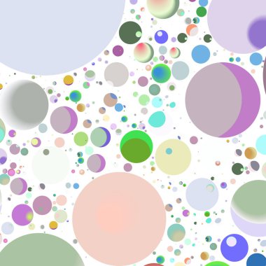 Çok renkli geometrik daire arka plan seamless modeli.