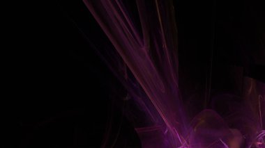 Fantezi kaotik renkli fraktal desen. Soyut Fraktal şekiller. 3D render resimde arka plan veya duvar kağıdı.