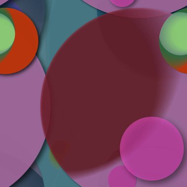 Çok renkli geometrik daire arka plan seamless modeli.