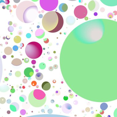 Çok renkli geometrik daire arka plan seamless modeli.