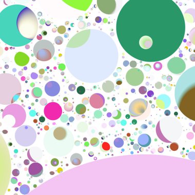 Daire saydam arka plan - eğilim seamless modeli.