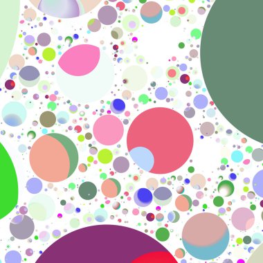 Çok renkli geometrik daire arka plan seamless modeli.