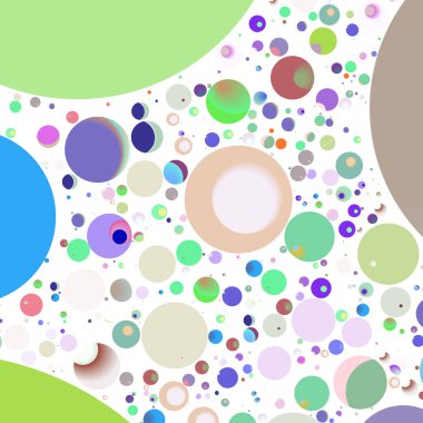 Çok renkli geometrik daire arka plan seamless modeli.