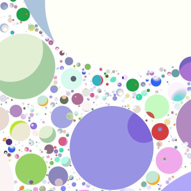 Çok renkli geometrik daire arka plan seamless modeli.