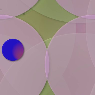 Çok renkli geometrik daire arka plan seamless modeli.