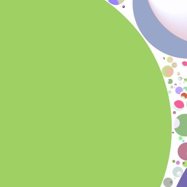 Çok renkli geometrik daire arka plan seamless modeli.