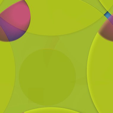 Çok renkli geometrik daire arka plan seamless modeli.