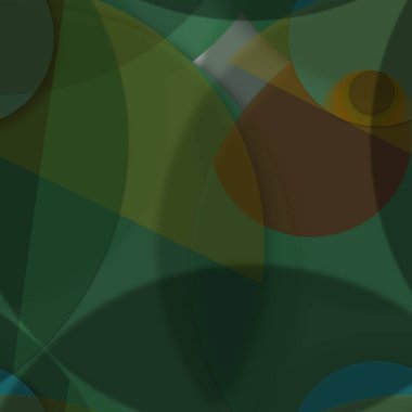 Çok renkli geometrik daire arka plan seamless modeli.