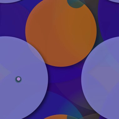 Çok renkli geometrik daire arka plan seamless modeli.