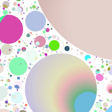 Çok renkli geometrik daire arka plan seamless modeli.