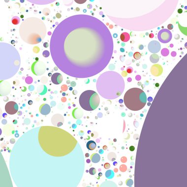 Çok renkli geometrik daire arka plan seamless modeli.